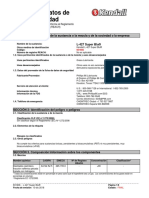 12 Msds L-427 Super Blu - Grasa Azul