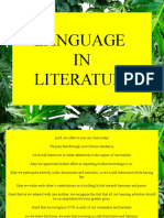 Language in Literature Prelim