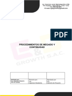 Procedimientos de Megado y Continuidad 2