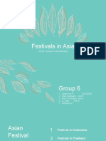 Ccu Festival in Asia