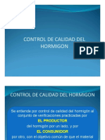 Control de Calidad Del Hormigon