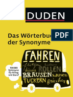Duden - Das Wörterbuch Der Synonyme by Coll.