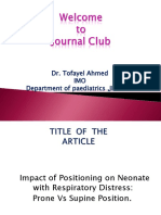 Dr. Tofayel Ahmed IMO Department of Paediatrics, JRRMCH