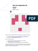 Tutorial Sobre Las Etiquetas de Xamarin