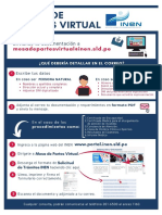 Instructivo de Mesa de Partes Virtual