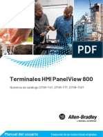 Terminales Hmi Panelview 800: Manual Del Usuario