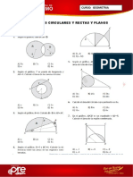 SEMANA 12 AREA DE REGIONES CIRCULARES Y RECTAS Y PLANOS