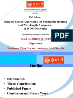 Random Search Algorithms For Solving The Routing and Wavelength Assignment in WDM Networks
