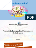 Bispo agradece catequistas e exorta: “Fazer ecoar a Palavra de Deus”