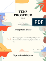 KD 4.1 Teks Prosedur