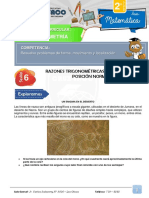 2ºaño-Trigonometría-s6-Razones Trigonométricas de Ángulos en Posición Normal