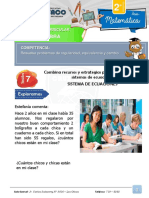 2ºaño Álgebra s7 Sistema de Ecuaciones
