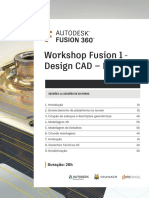 Workshop Fusion 1 - Design CAD e Simulação