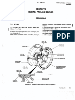 Manutenção de rodas, pneus e freios de aeronave