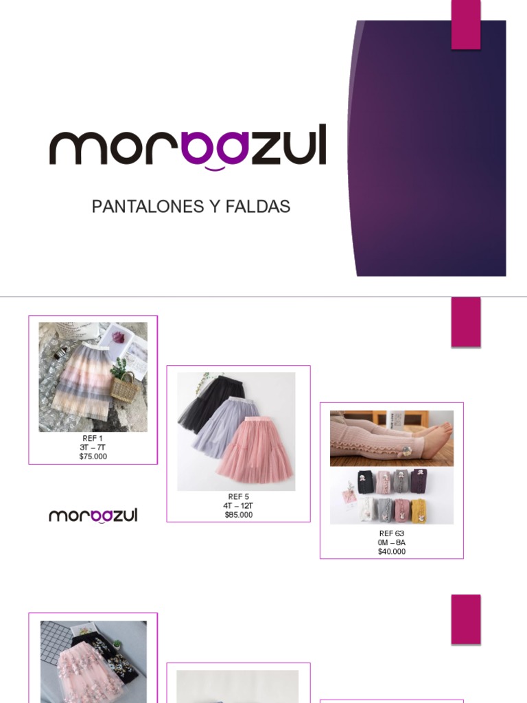 Catalogo Pantalones y Faldas | PDF | Technology & Engineering