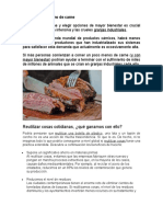 Reducir El Consumo de Carne