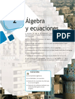 Álgebra y Ecuaciones: Contenidos