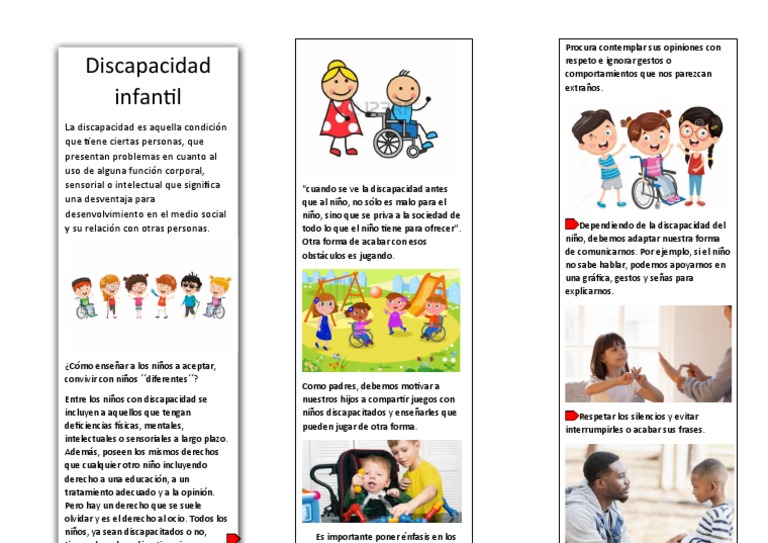 Inclusión y derechos de niños con discapacidad | PDF