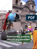 Patrimonio, justicia climática y equidad
