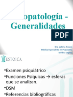 6 - Psicopatología - Generalidades (UTN) - Clase 6