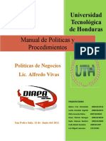 Formato Informe Politicas