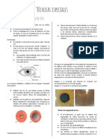 7.2 Técnicas Especiales