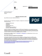 Manuel de Jesus - IRCC - Biometrics Letter