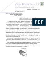 Oficios #027-2022 Informe de Cuarentena