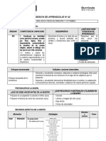 Sesion de Aprendizaje N°42