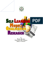 Qualitative Research - Module 1&2