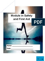 Module in Safety and First Aid: Name: - Date