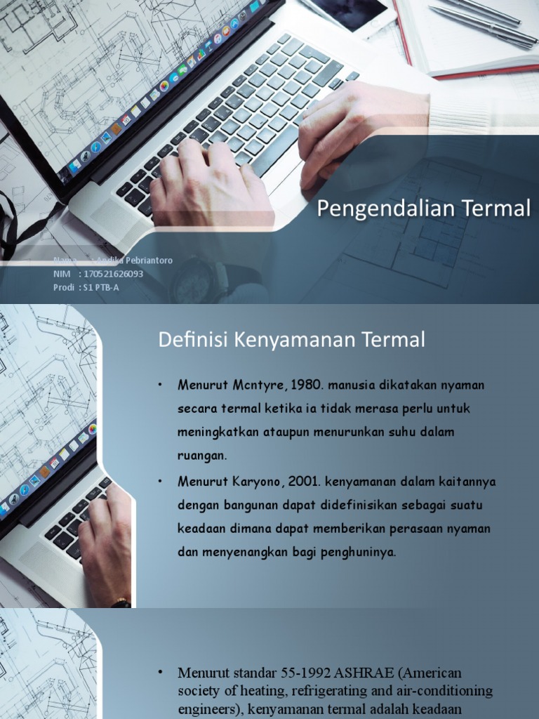 Fisika Kenyamanan Termal Bab 2 Ori Pdf