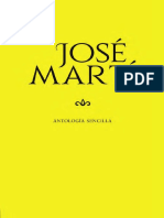 José Martí. Antología Sencilla, 2020