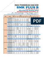 Jadwal Pelajaran 2022-2023 - Edit