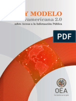 Publicacion Ley Modelo Interamericana 2 0 Sobre Acceso Informacion Publica