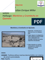 Menhires y Cromlechs en Queneto, Perú