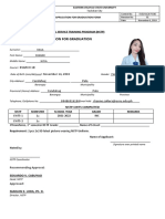 EVSU NSTP Graduation Form