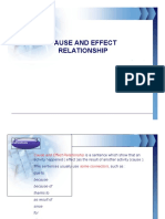 Cause and Effect Relationship: Company Logo