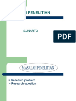 D4 - Gizi - 2019 - MASALAH PENELITIAN