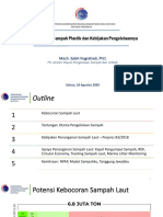 2020.08.18 Problematika Sampah Plastik Dan Kebijakan Pengelolaannya