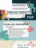 Teoría Del Productor