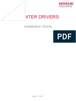 Printer Drivers: Installation Guide