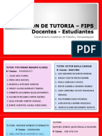 Relación de Tutoria - Fips 2021