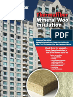 Mineral Wool Vs Spray Foam Brochure