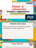 Evaluación Vampiro Vegetariano