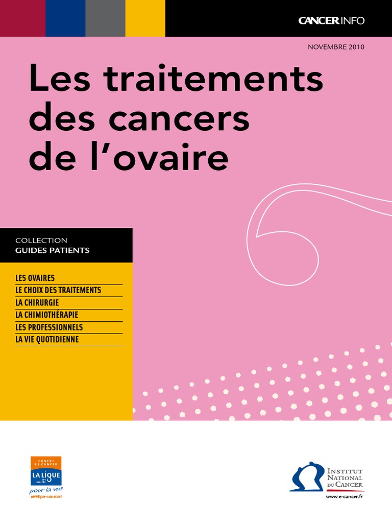 Guide Les Traitements Des Cancers de Lovaire2010 | PDF | Cancer ...