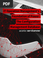 CMDB Data Manager Overview and Policies | PDF | Computing | Software