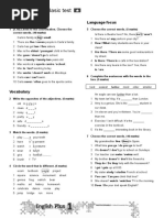 Year5 End of Term 1 Basic Test