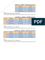 Jadwal Piket Guru Sem. 1 (2022 - 2023)