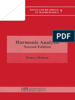 Helson, Henry - Harmonic Analysis (2010)